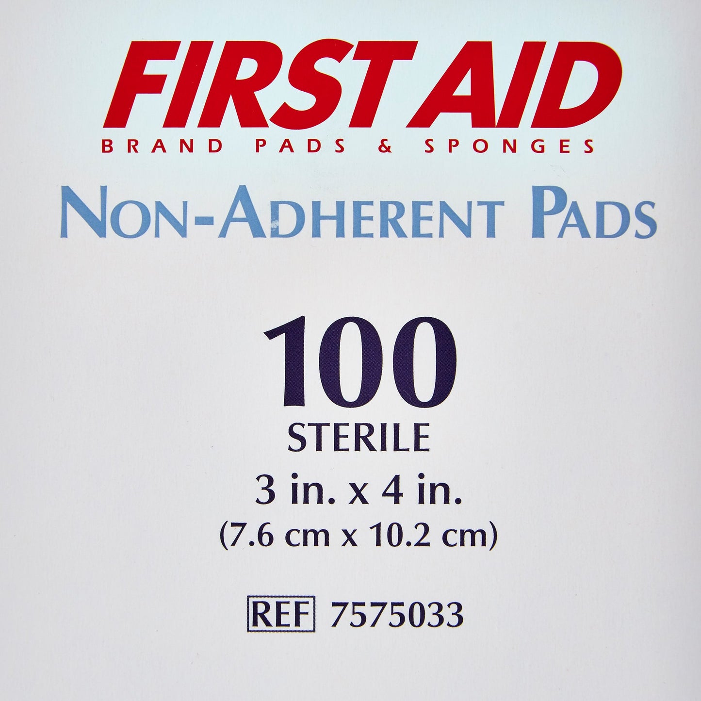 American White Cross Non-Adherent Dressing 3 X 4 Inch Sterile 1 per Pack (142142_BX)
