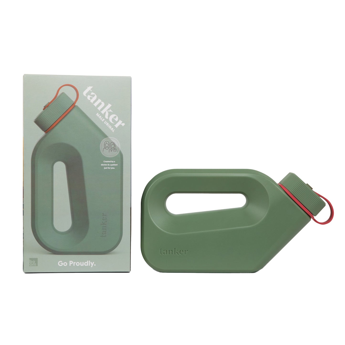 Tanker Male Urinal 44 oz. With Closure Single Patient Use (1254082_EA)