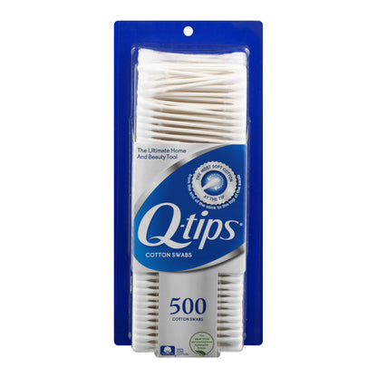 Q-Tip® Swabstick Cotton Tip Cotton Shaft 3 Inch NonSterile 500 per Pack (540426_PK)