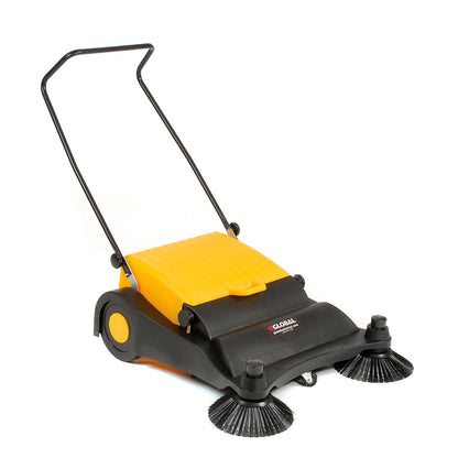 Global Industrial Push Sweeper, 32" Cleaning Path (WB442972)