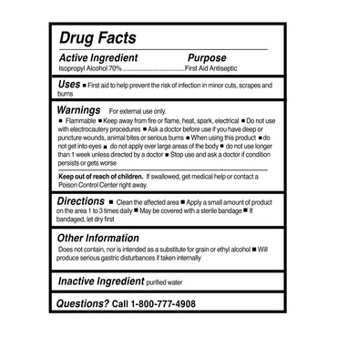 McKesson Brand Antiseptic Isopropyl Alcohol Topical Liquid 1 gal. Bottle (350600_CS)