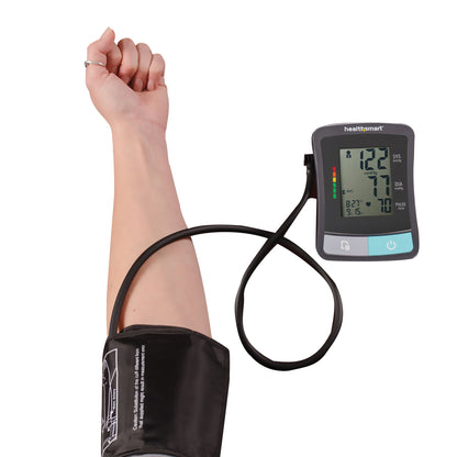 MABIS® Home Automatic Digital Blood Pressure Monitor Large Cuff Nylon Cuff 23 - 40 cm Desk Model (1012666_EA)