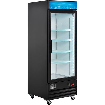 Global Industrial Nexel Merchandiser Refrigerator, 1 Glass Door, 23 Cu. Ft. (WB243005)