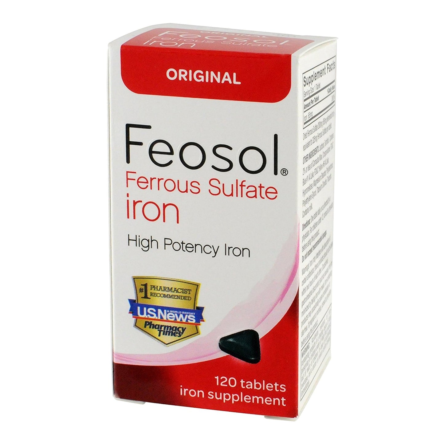 Feosol® Mineral Supplement Iron 65 mg Strength Tablet 120 per Bottle (873069_BT)