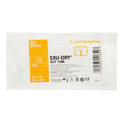 EXU-DRY Anti-Shear Super Absorbent Dressing 2 X 3 Inch Slit Tube (474300_CS)