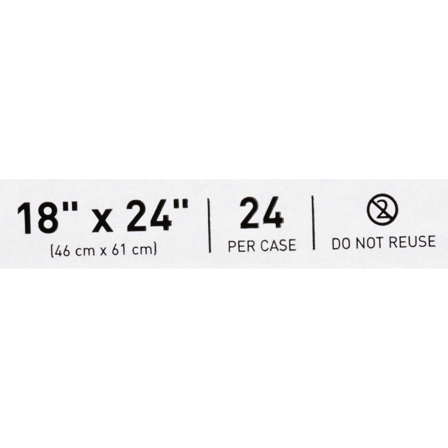 McKesson Bed Pillow 18 X 24 Inch White Single Patient Use (939589_CS)