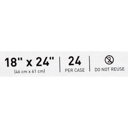 McKesson Bed Pillow 18 X 24 Inch White Single Patient Use (939589_CS)