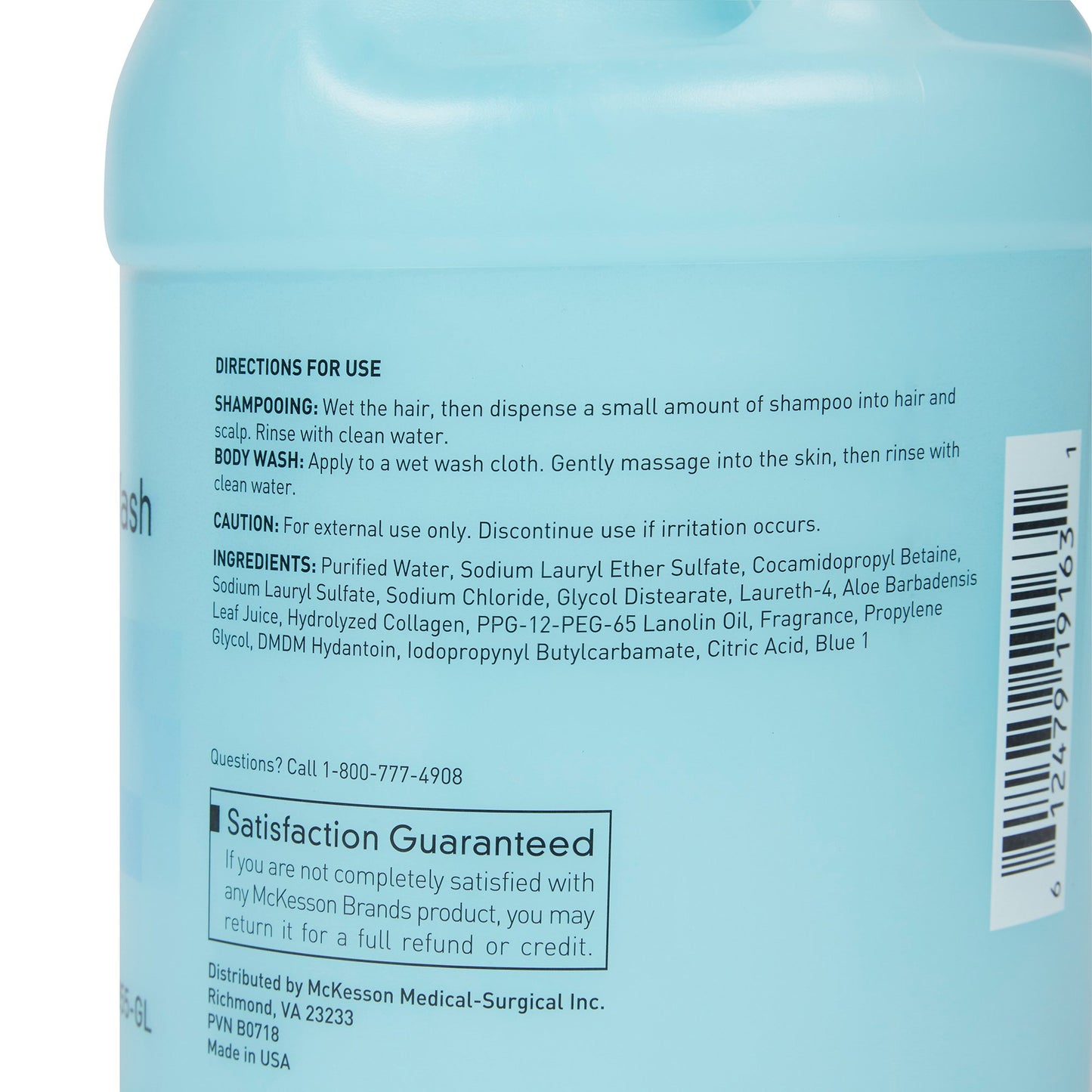 McKesson Shampoo and Body Wash 1 gal. Jug Summer Rain Scent (877019_CS)
