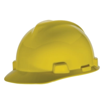 MSA V-Gard® 500 Protective Caps and Hat, 6 Point Ratchet, Yellow (454-10034029)