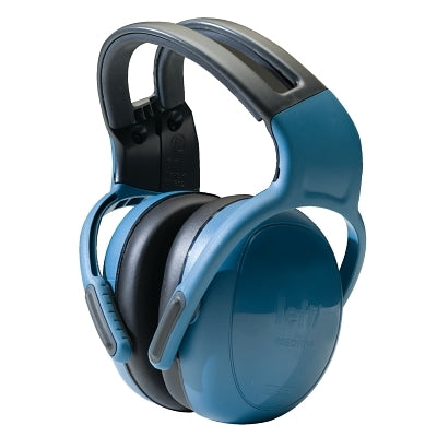 MSA left/RIGHT Earmuffs, 25 dB NRR, Blue, Headband (454-10087426)