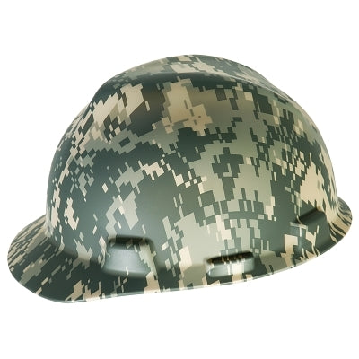 MSA Freedom Series™ V-Gard® Helmet, Fas-Trac Ratchet, Cap, Camouflage (454-10103908)