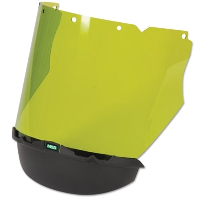 MSA V-Gard Arc Visors, Light Green, 17 1/4" x 8" (454-10118480)