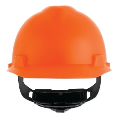 MSA V-Gard® Cap-Style Hard Hat with Fas-Trac® III Suspension, Matte, Orange (454-10203087)