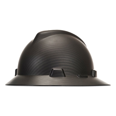 MSA V-Gard® Hydro Dip Finish Slotted Cap/Hat Assembly, Fas-Trac® III Suspension, Hat, Sport Carbon Fiber (454-10204786)