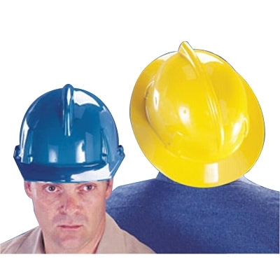 MSA Topgard Protective Caps & Hats, Fas-Trac Ratchet, Cap, Yellow (454-475378)