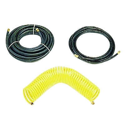 MSA Air-Supply Hoses, 3/8 in X 50 ft, Stainless Steel Couplings (454-481080)