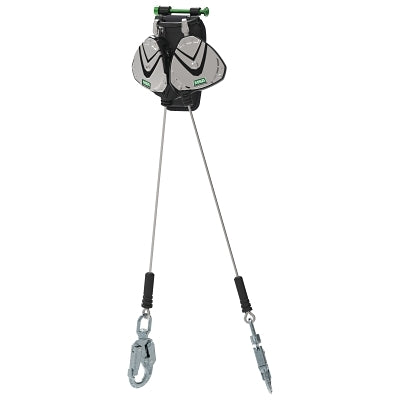 MSA V-EDGE™ Leading Edge Personal Fall Limiter, AL36CL, Snap Hook, 310 lb, 2 Leg, Cable (454-63162-00A)