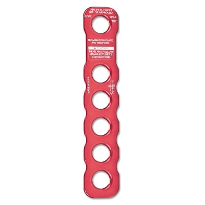 MSA Rope Termination Plate, Blue, 5/8 in (454-SRIW1000)
