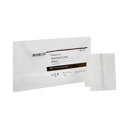 Wings™ Incontinence Liner 7 X 17 Inch Moderate Absorbency Polymer Core One Size Fits Most (165216_CS)