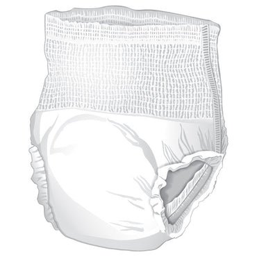 McKesson Unisex Adult Absorbent Underwear Pull On with Tear Away Seams X-Large Disposable Moderate Absorbency (1123834_BG)