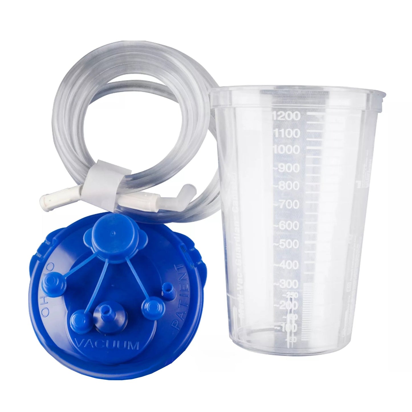 Medi-Vac® Guardian™ Rigid Suction Canister Kit 1200 mL Sealing Lid (243809_CS)