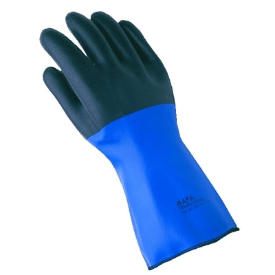 Newell Brands Temp-Tec NL-56 Gloves, Blue/Black, Size 10 (457-332420)