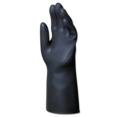 Newell Brands Chem-Ply N-360 Neoprene Gloves, Black, Z-Grip, Large (457-406950)