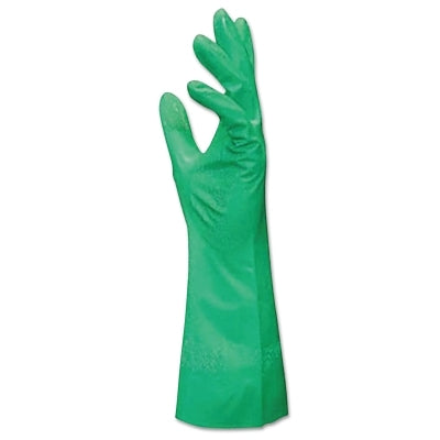 Newell Brands StanSolv A-15 Gloves, Flat Cuff, Unlined, Size 9, Green (457-479419ZQK)
