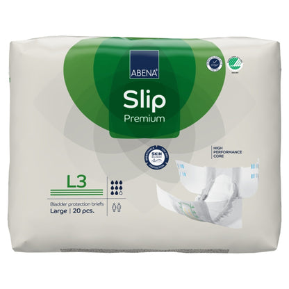Abena® Slip Premium L3 Unisex Adult Incontinence Brief Large Disposable Heavy Absorbency (1218207_PK)