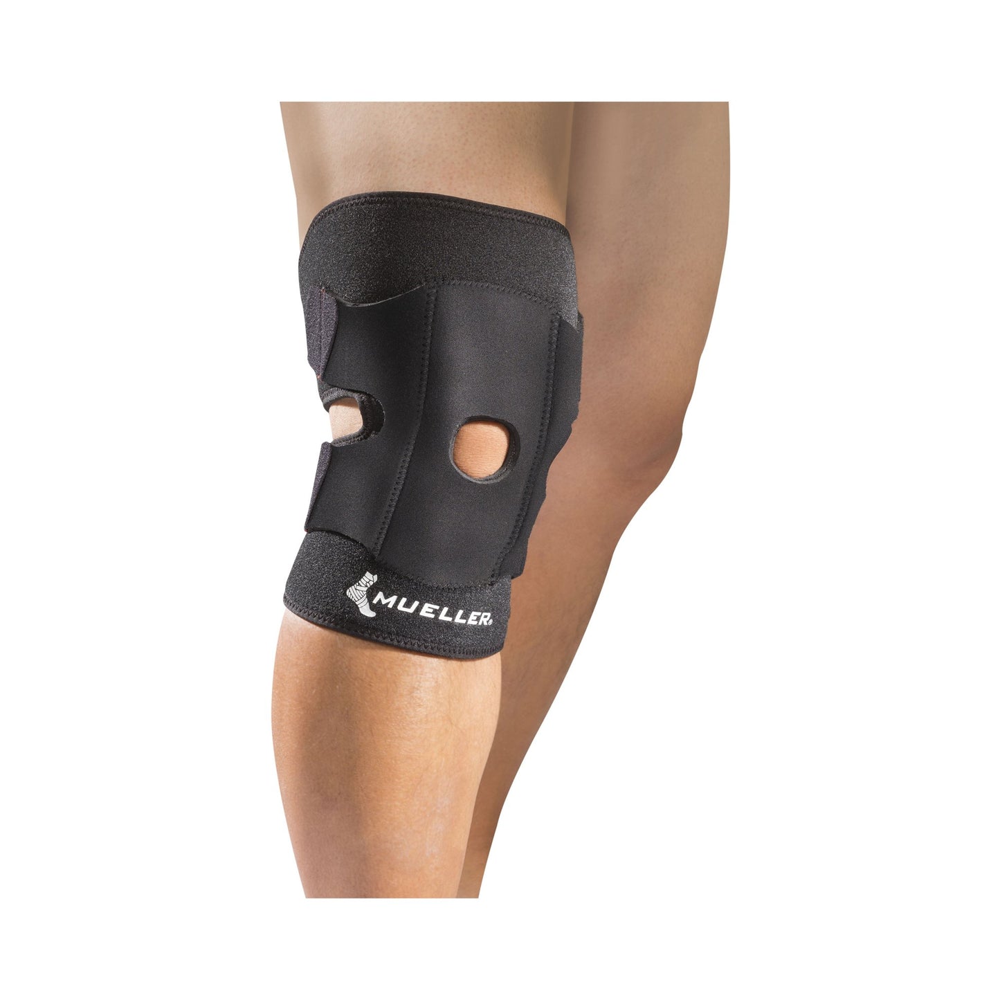 Mueller® Knee Support One Size Fits Most Pull-On / Hook and Loop Strap Closure 12 to 20 Inch Left or Right Knee (1083396_EA)