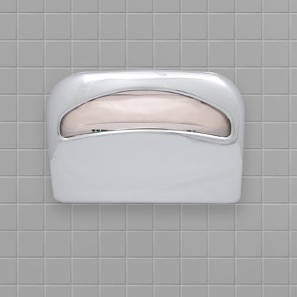 Hospeco® Health Gards® Half-Fold Toilet Seat Cover Dispenser, Chrome, 16.5"x11.5"x2" (HOS45C)