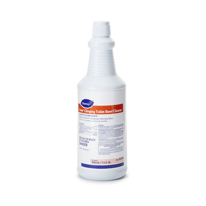 Diversey™ Crew® Toilet Bowl Cleaner Acid Based Manual Squeeze Liquid 32 oz. Bottle Floral Scent NonSterile (420820_EA)