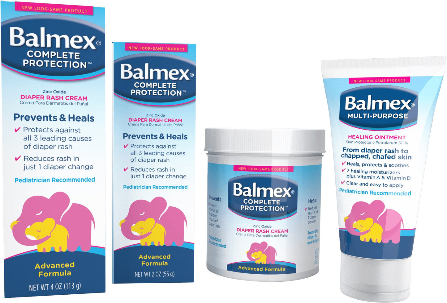 Balmex® Diaper Rash Treatment 16 oz. Jar Balsam Scent Ointment (1129041_EA)