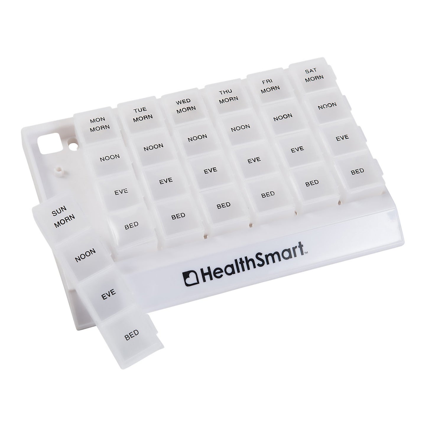 HealthSmart® Pill Organizer Large 7 Day 4 Dose (724874_EA)