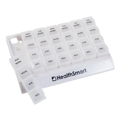 HealthSmart® Pill Organizer Large 7 Day 4 Dose (724874_EA)