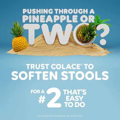 Colace® Stool Softener Capsule 60 per Bottle 100 mg Strength Docusate Sodium (277028_EA)