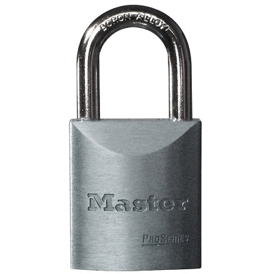 Master Lock Company Pro Series High Security Padlocks-Solid Steel, 5/16" Dia, 1 3/16"LX29/32"W (470-7040)