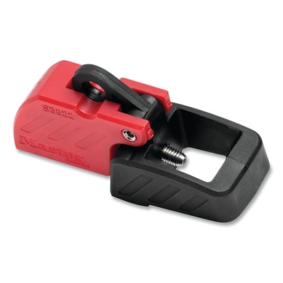 Master Lock Company Grip Tight™ Plus Circuit Breaker Lockout, 1.03 in W x 2.97 in L x 1.72 in H, Red/Black (470-S3822)