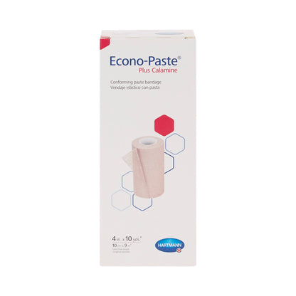 Econo-Paste® Plus Calamine Unna Boot Zinc Oxide / Calamine 4 Inch X 10 Yard (575836_BX)