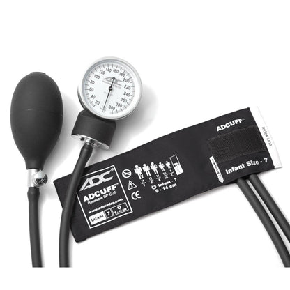 Prosphyg™760 Series Aneroid Sphygmomanometer Unit Infant Cuff Nylon Cuff 9 - 14 cm Pocket Aneroid (497344_EA)