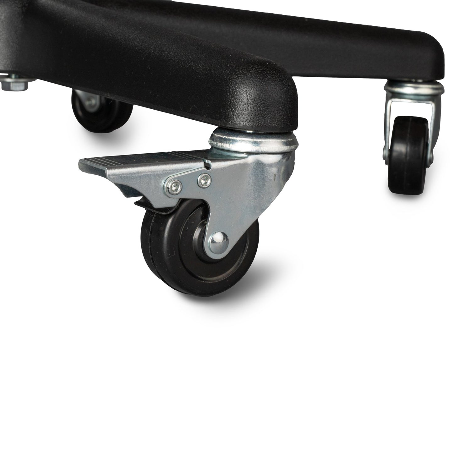 Tech-Med Mobile Instrument Stand Hand Operated Single Post 5-Leg Base Small Tray (640185_EA)