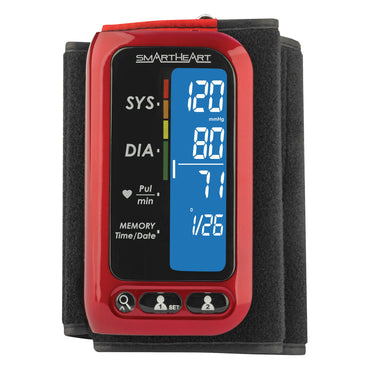 Smartheart Home Automatic Digital Blood Pressure Monitor Adult Cuff Nylon Cuff 22 to 42 cm Desk Model (1226102_CS)
