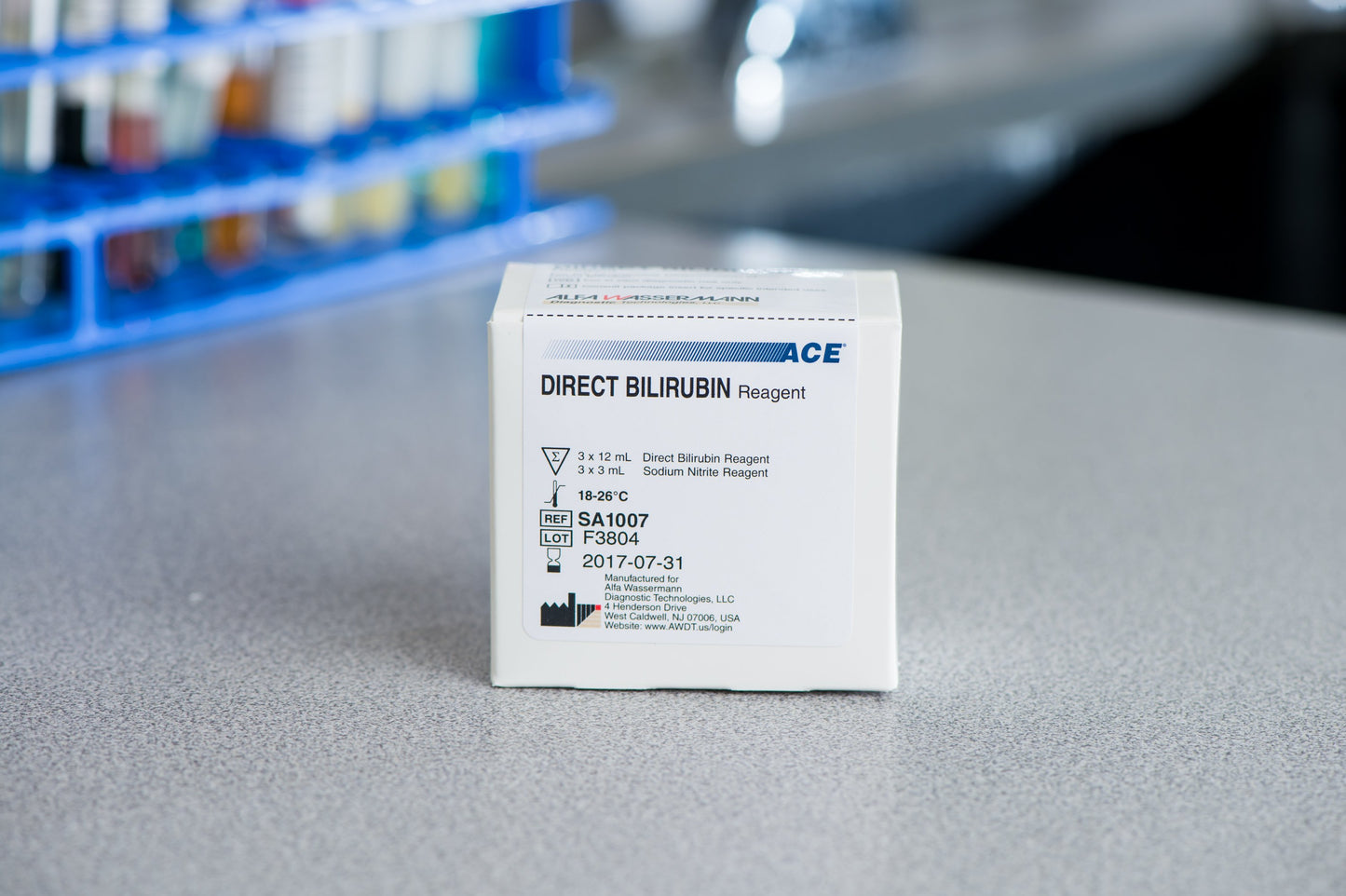 ACE® General Chemistry Reagent Direct Bilirubin 120 Tests (294711_KT)