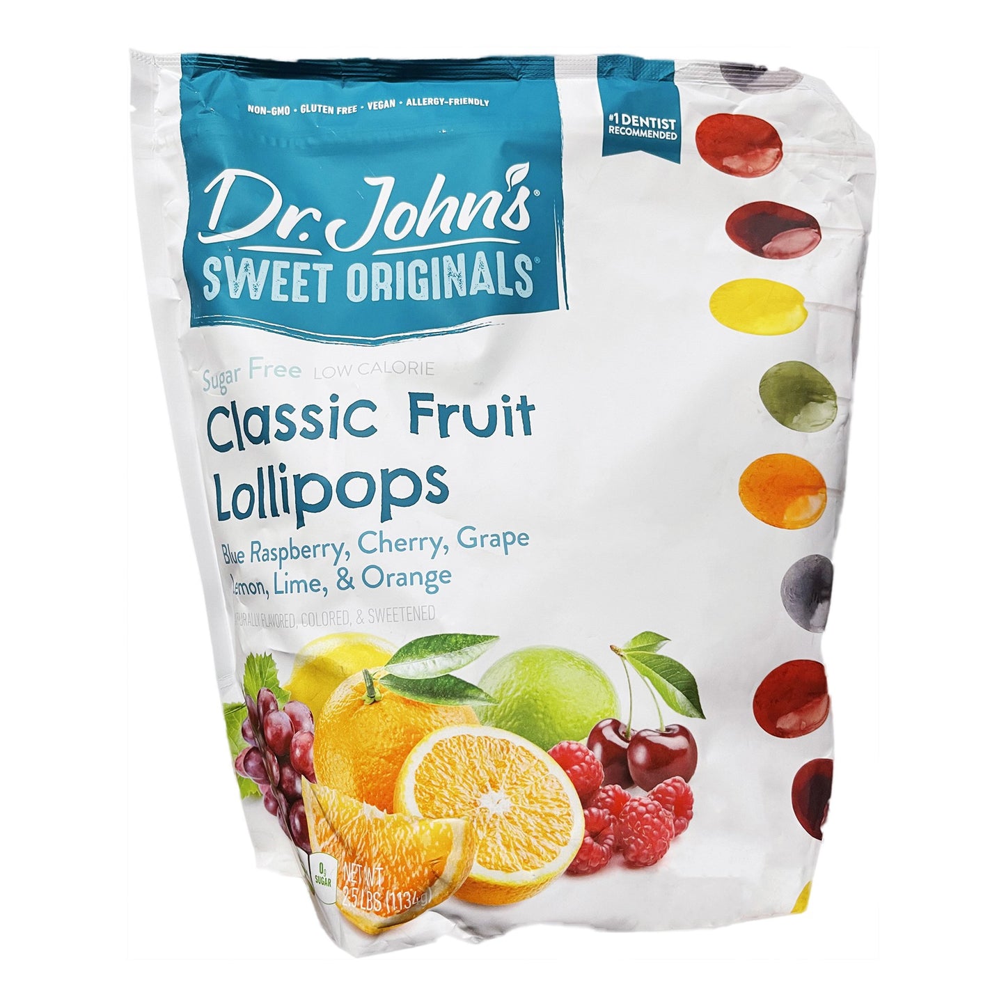 Dr. John's Candies® Sugar-Free Lollipop Dr. John's Candies® (850323_BG)
