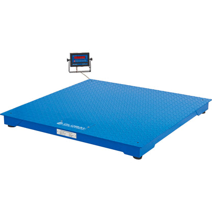 Global Industrial NTEP Pallet Scale With LED Indicator, 4'x4', 10,000 lb x 2 lb (WB412227)