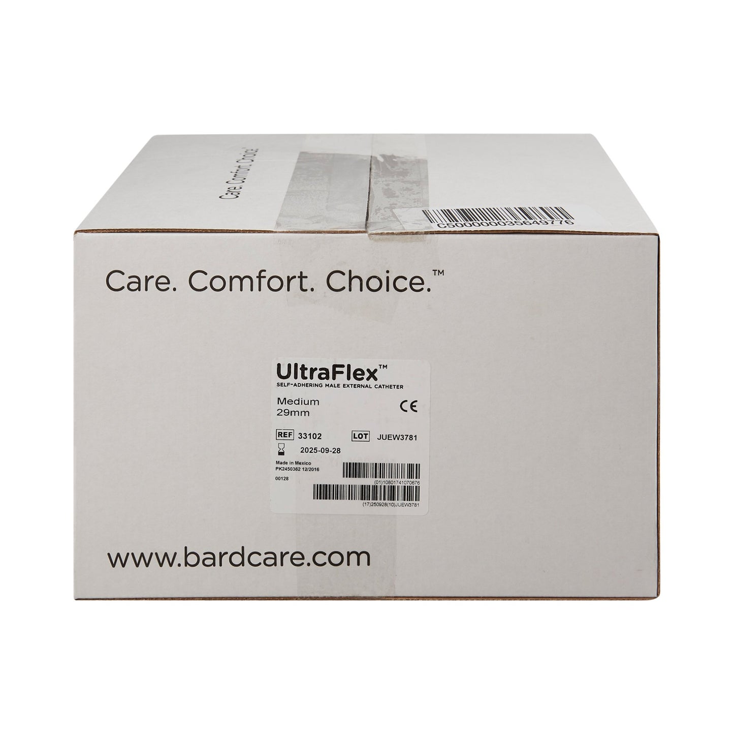 UltraFlex® Male External Catheter Self-Adhesive Band Silicone Medium (577062_BX)