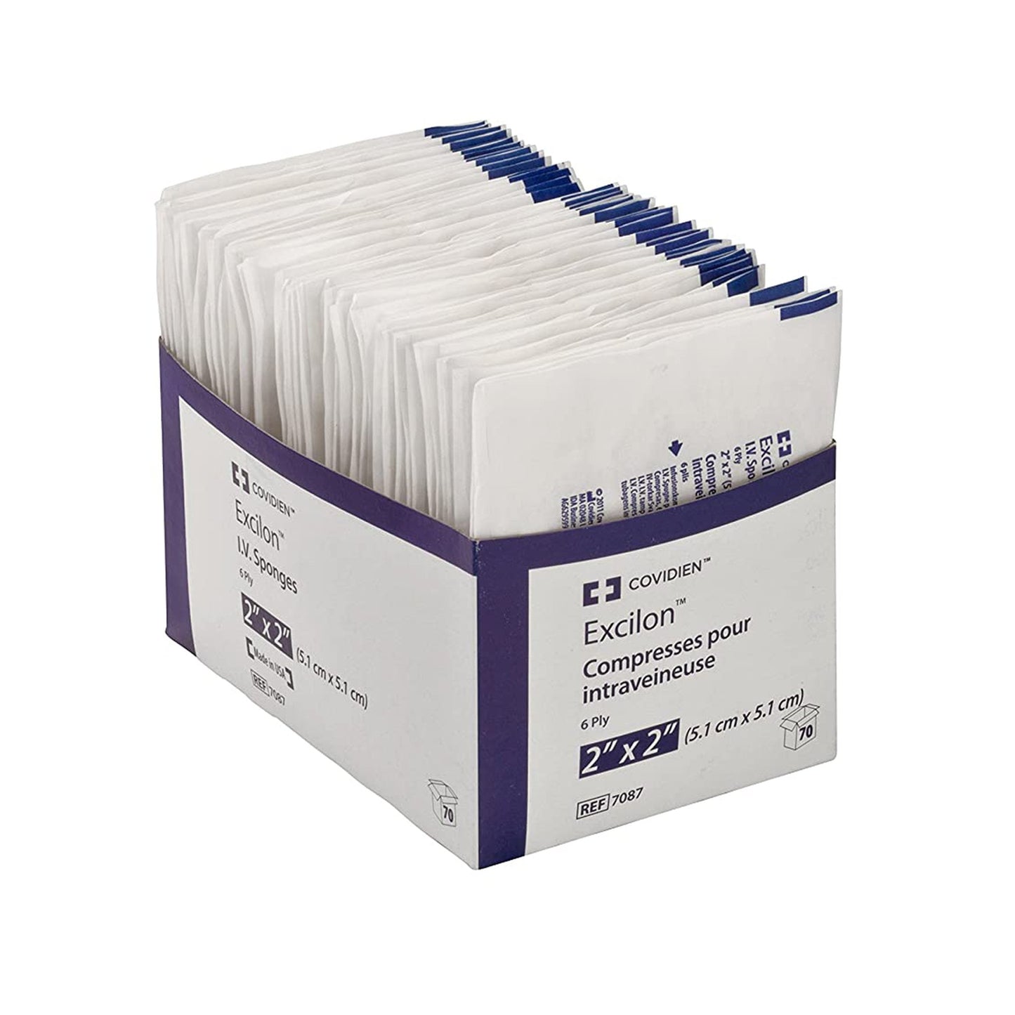 Excilon™ I.V. Sponge Nonwoven 2 X 2 Inch Sterile (453951_CS)
