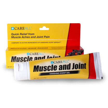 CareAll® Muscle and Joint Topical Pain Relief 2.5% Strength Menthol Topical Gel 3 oz. (838875_CS)