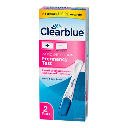 Clearblue® Reproductive Health Test Kit hCG Pregnancy Test 2 Tests CLIA Waived (1077648_BX)