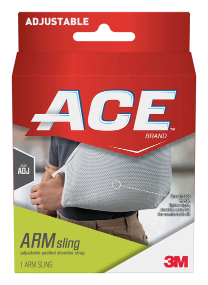 3M™ Ace™ Arm Sling with Padded Strap Buckle Closure / Adjustable Strap One Size Fits Most (1084231_EA)